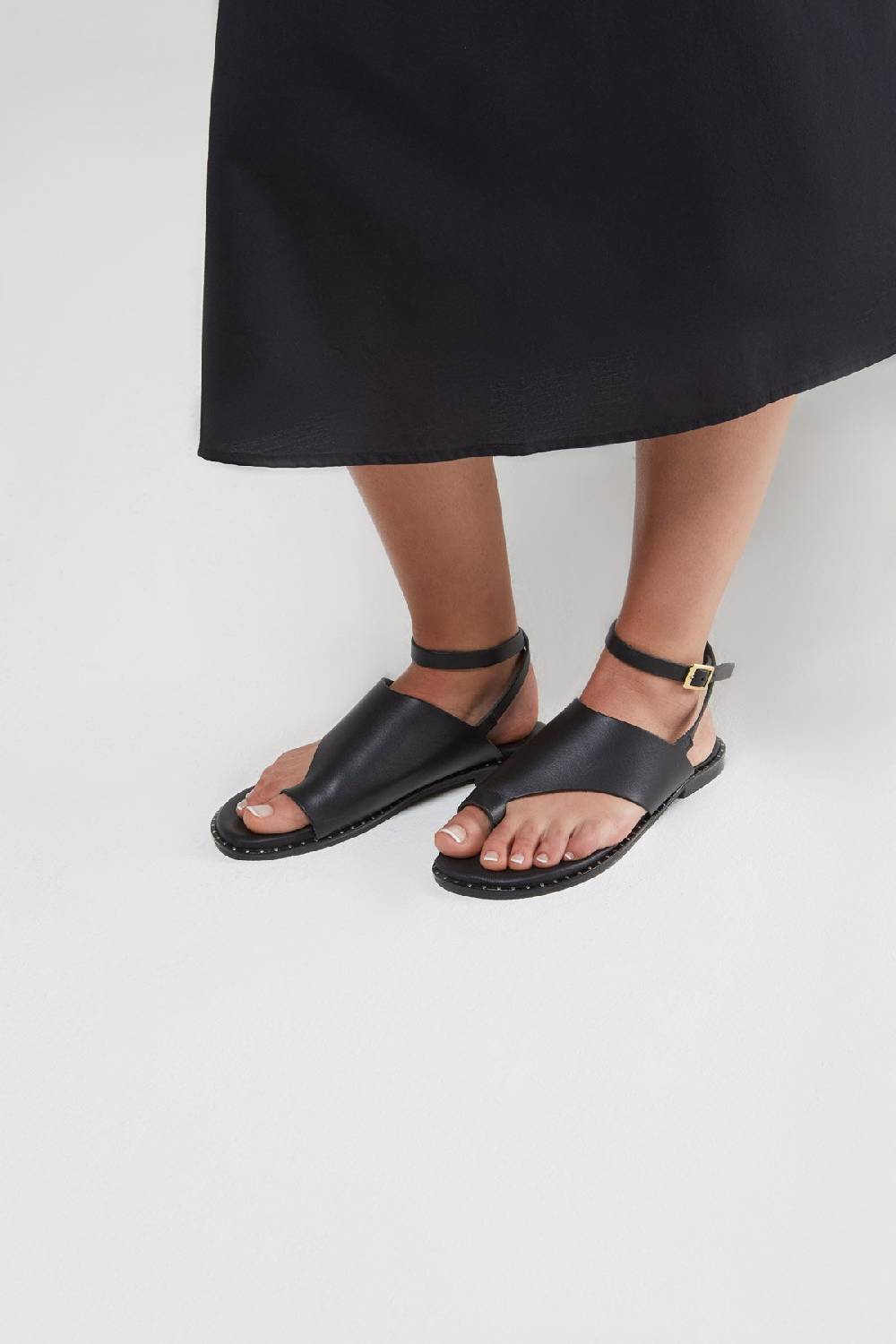 Ottod'Ame Leather Flip Flops