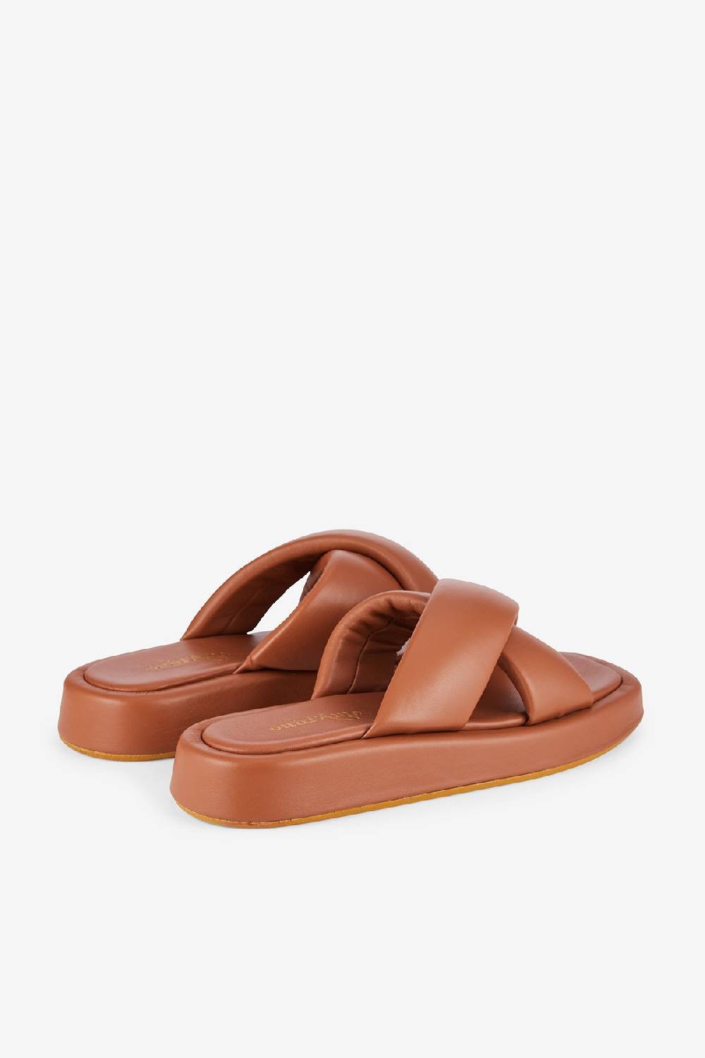 Ottod'Ame Leather Fluffy Platform