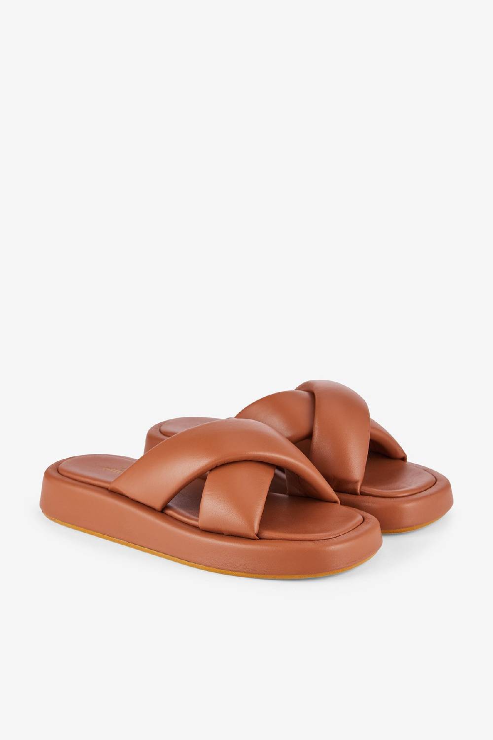 ottod'Ame Leather fluffy platform