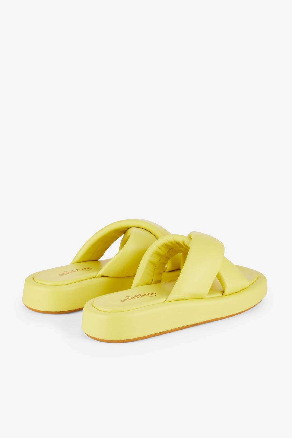 Ottod'Ame Leather Fluffy Platform