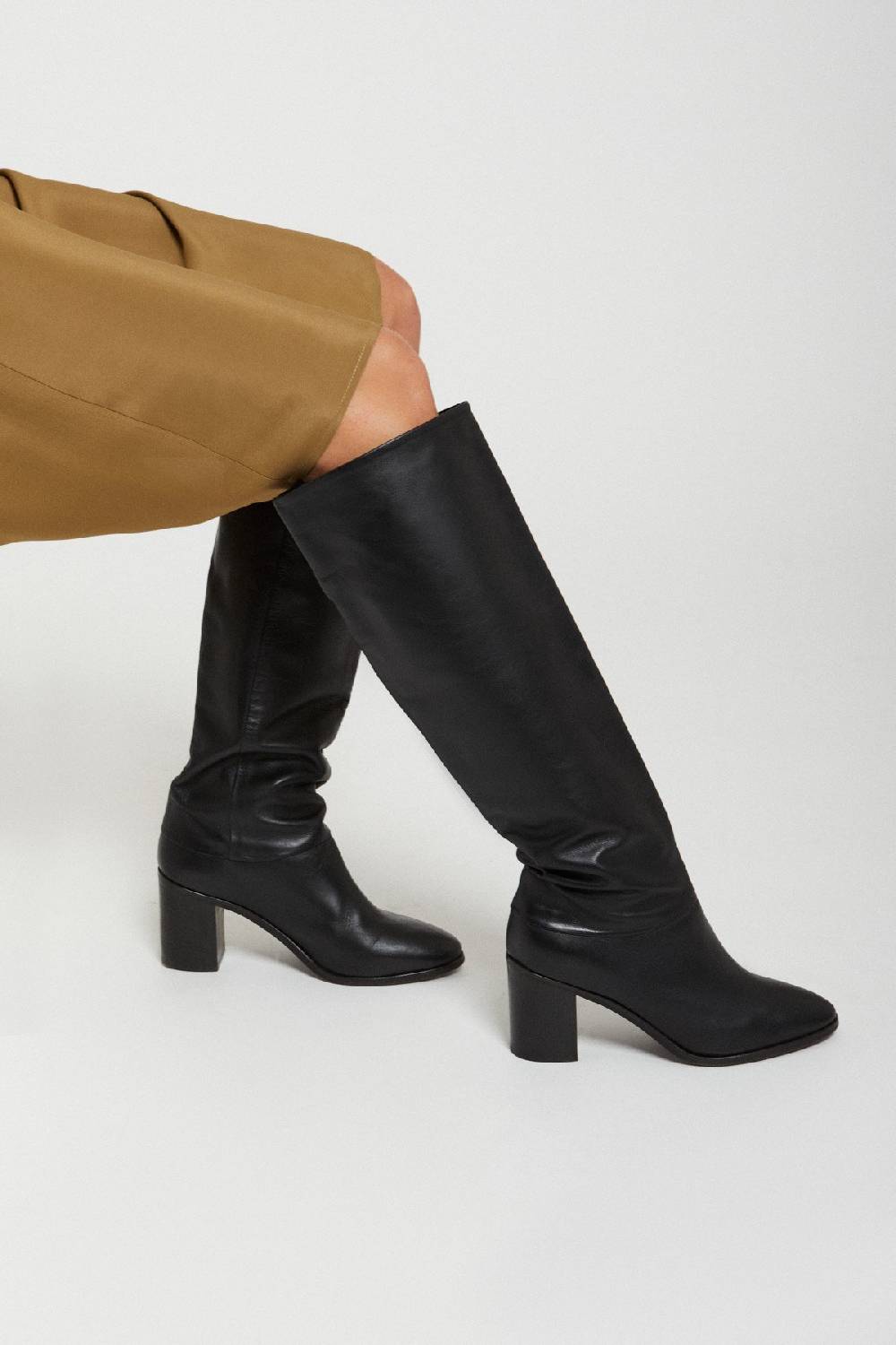 Ottod'Ame Leather High Boots