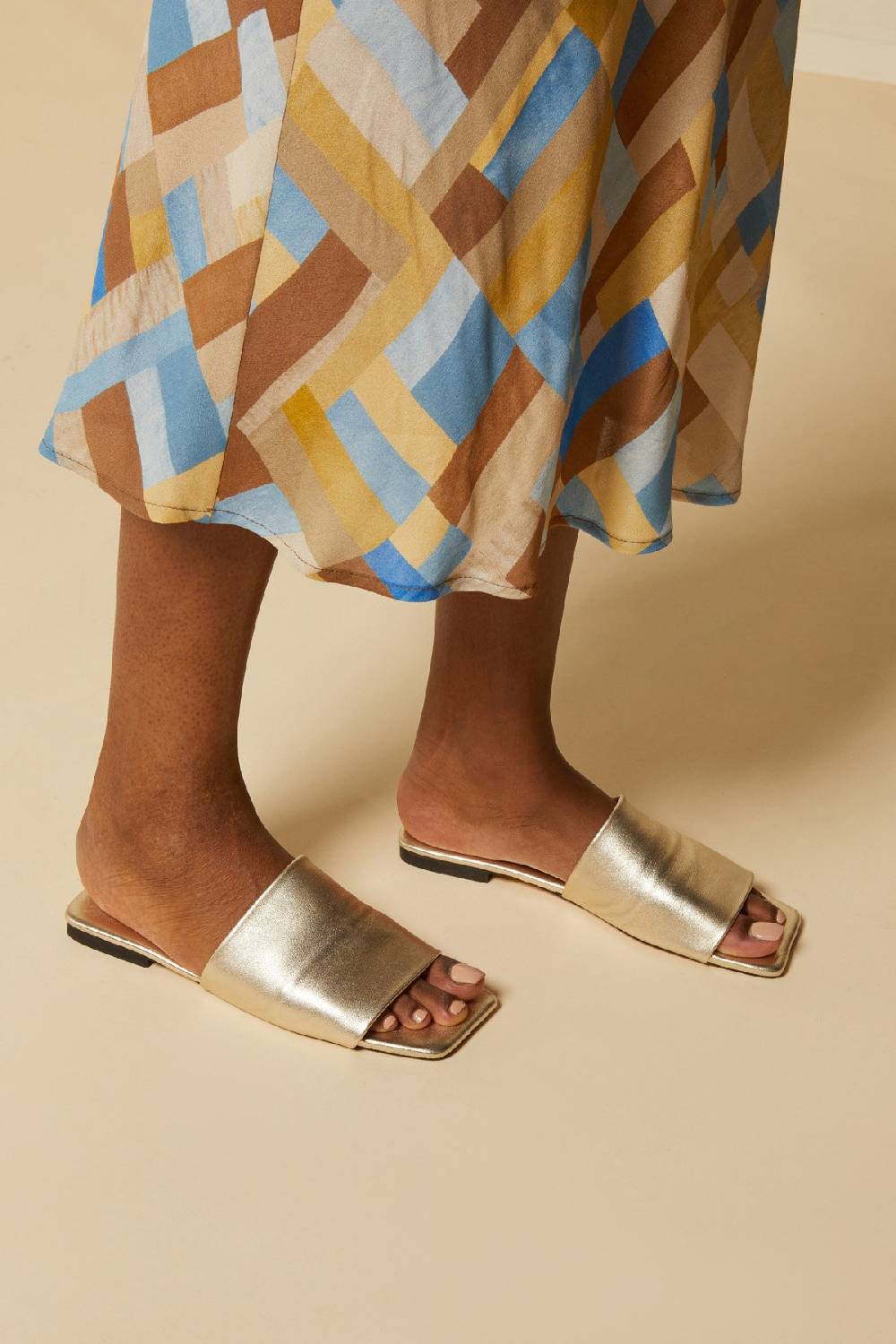 Ottod'Ame Leather Low Sandals