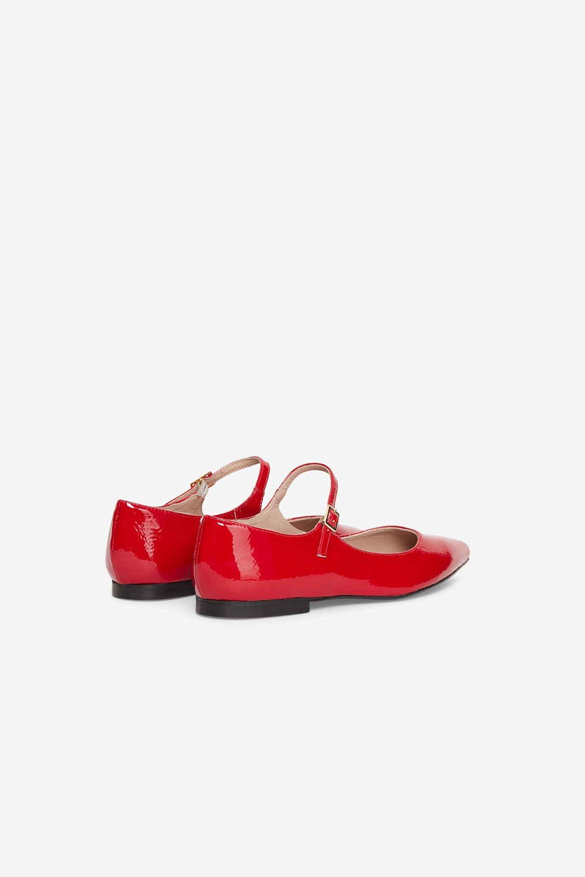 Ottod'Ame Leather Mary Jane With Low Heel