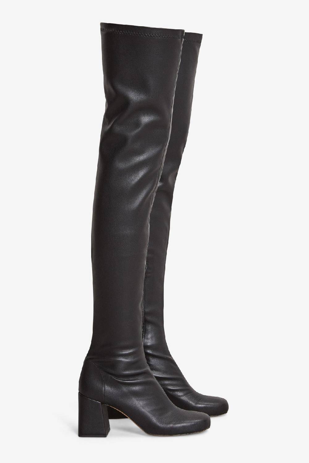Ottod'Ame Leather Over-the-knee Boots