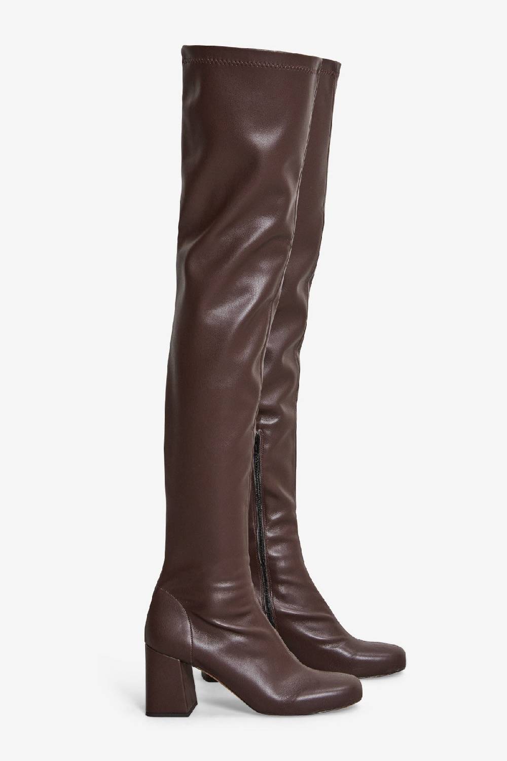 Ottod'Ame Leather Over-the-knee Boots