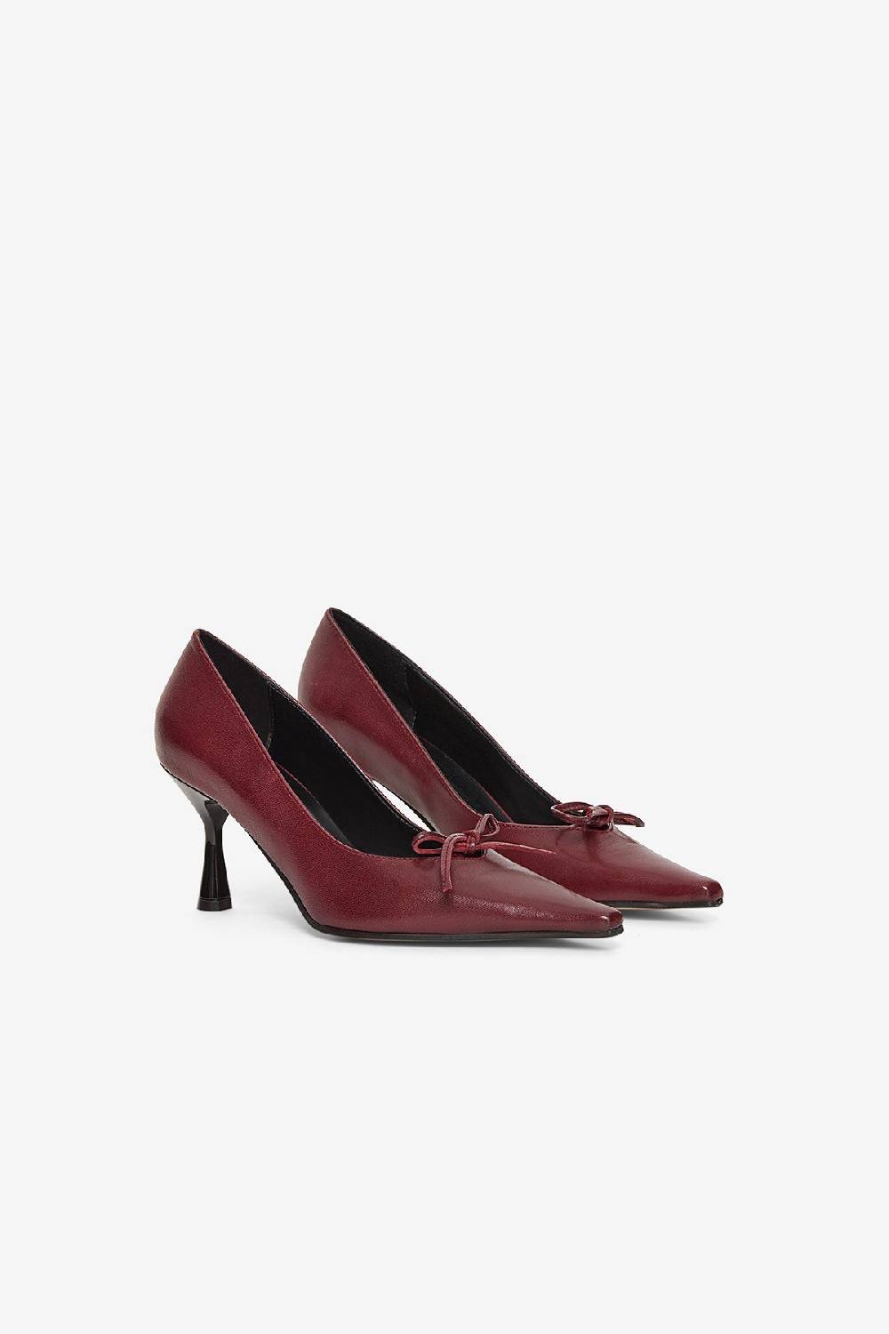 ottod'Ame Leather pump with bow