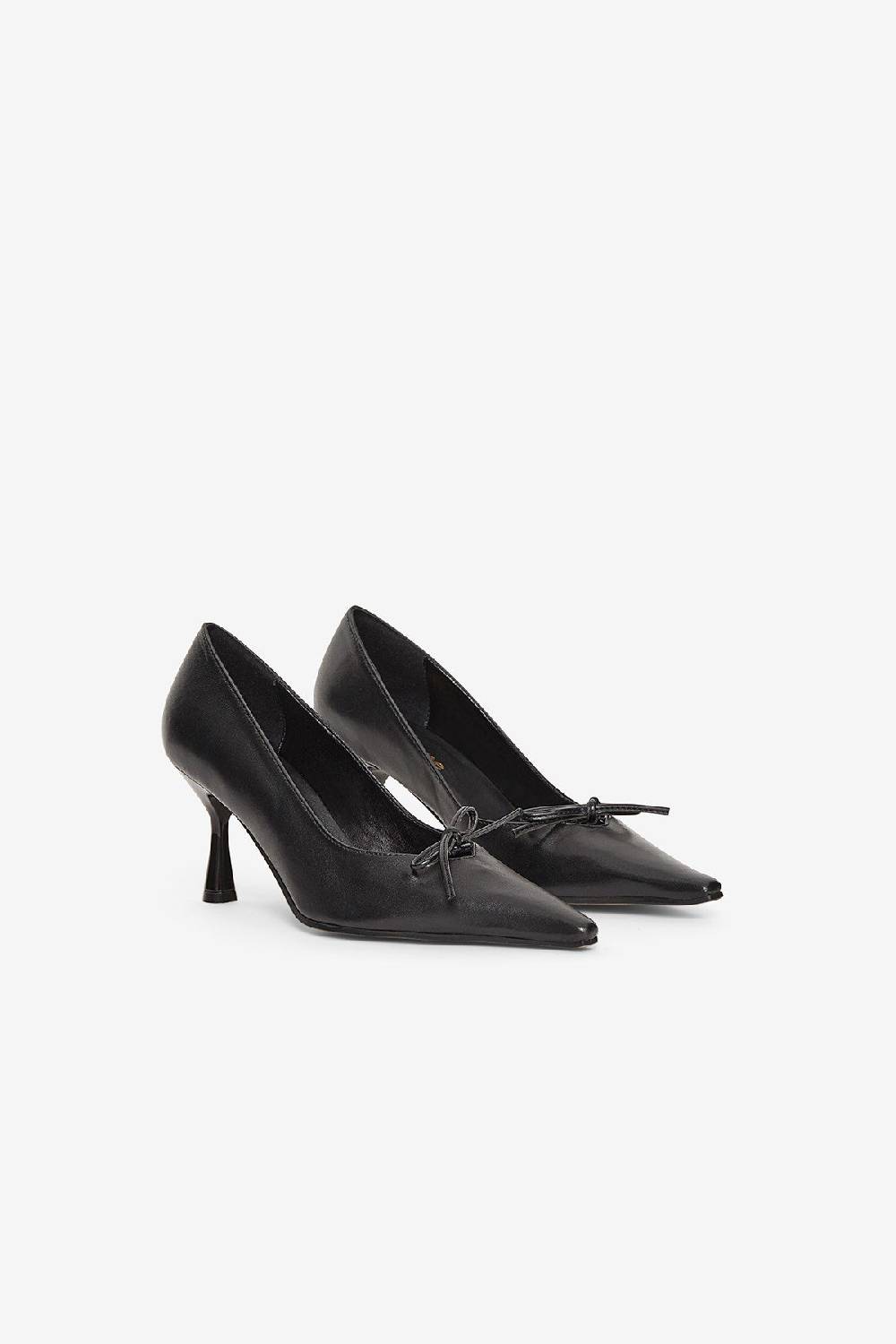 ottod'Ame Leather pump with bow
