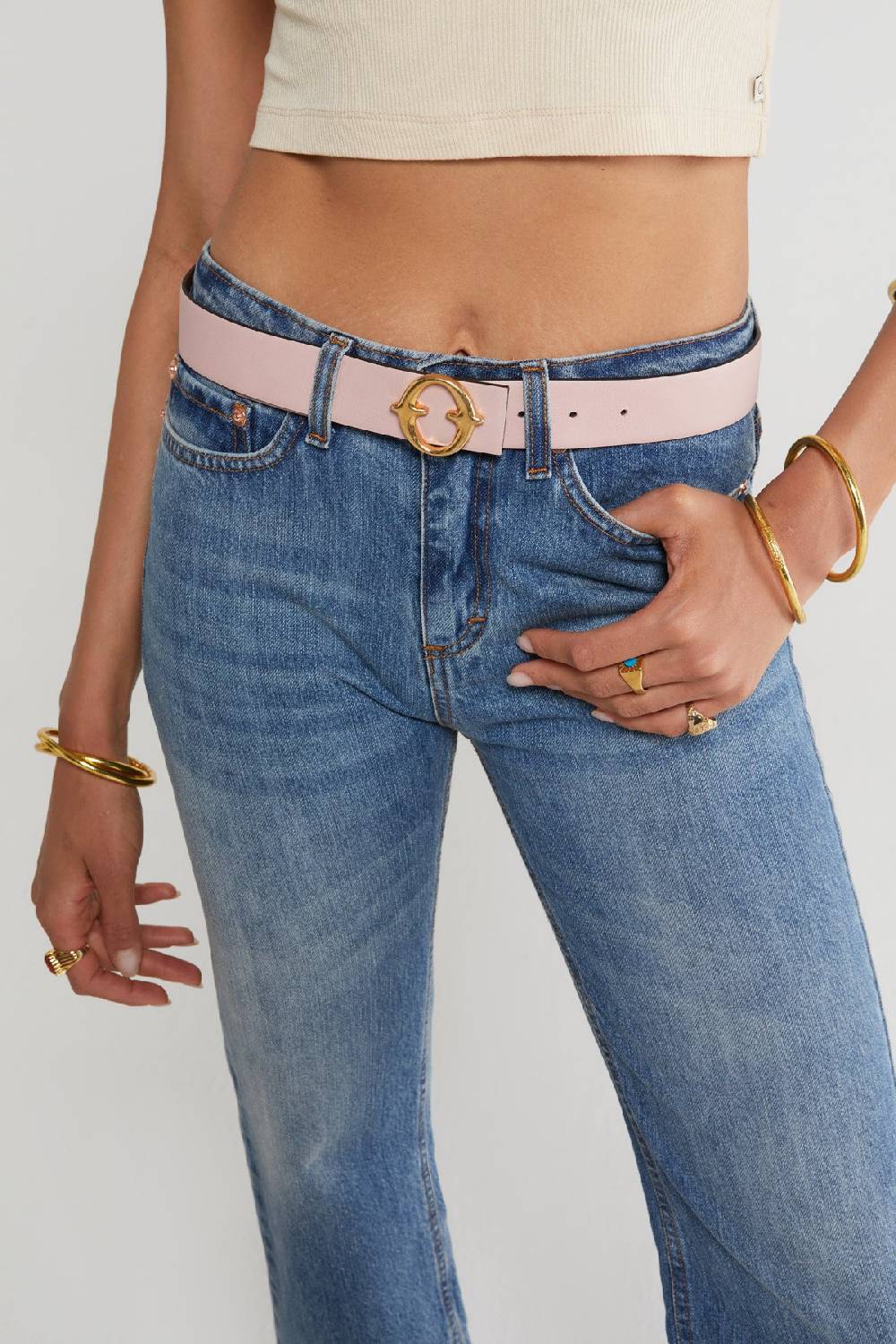 Ottod'Ame Leather Reversible Belt