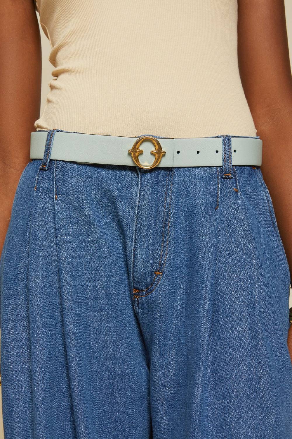 Ottod'Ame Leather Reversible Belt