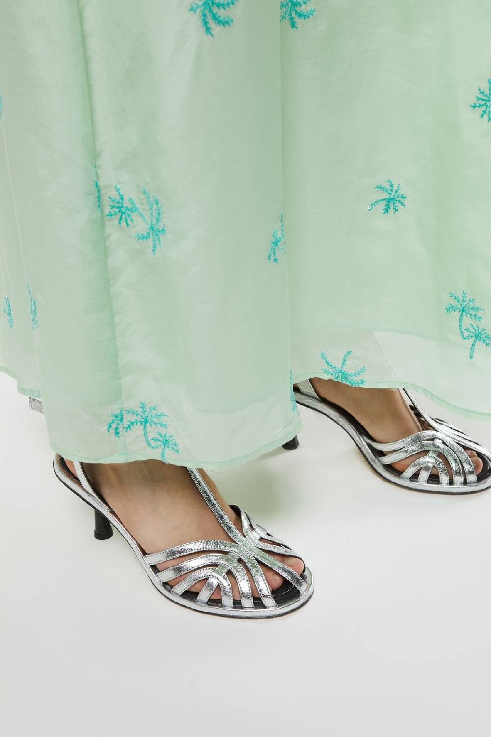 Ottod'Ame Leather Sandals With Laces