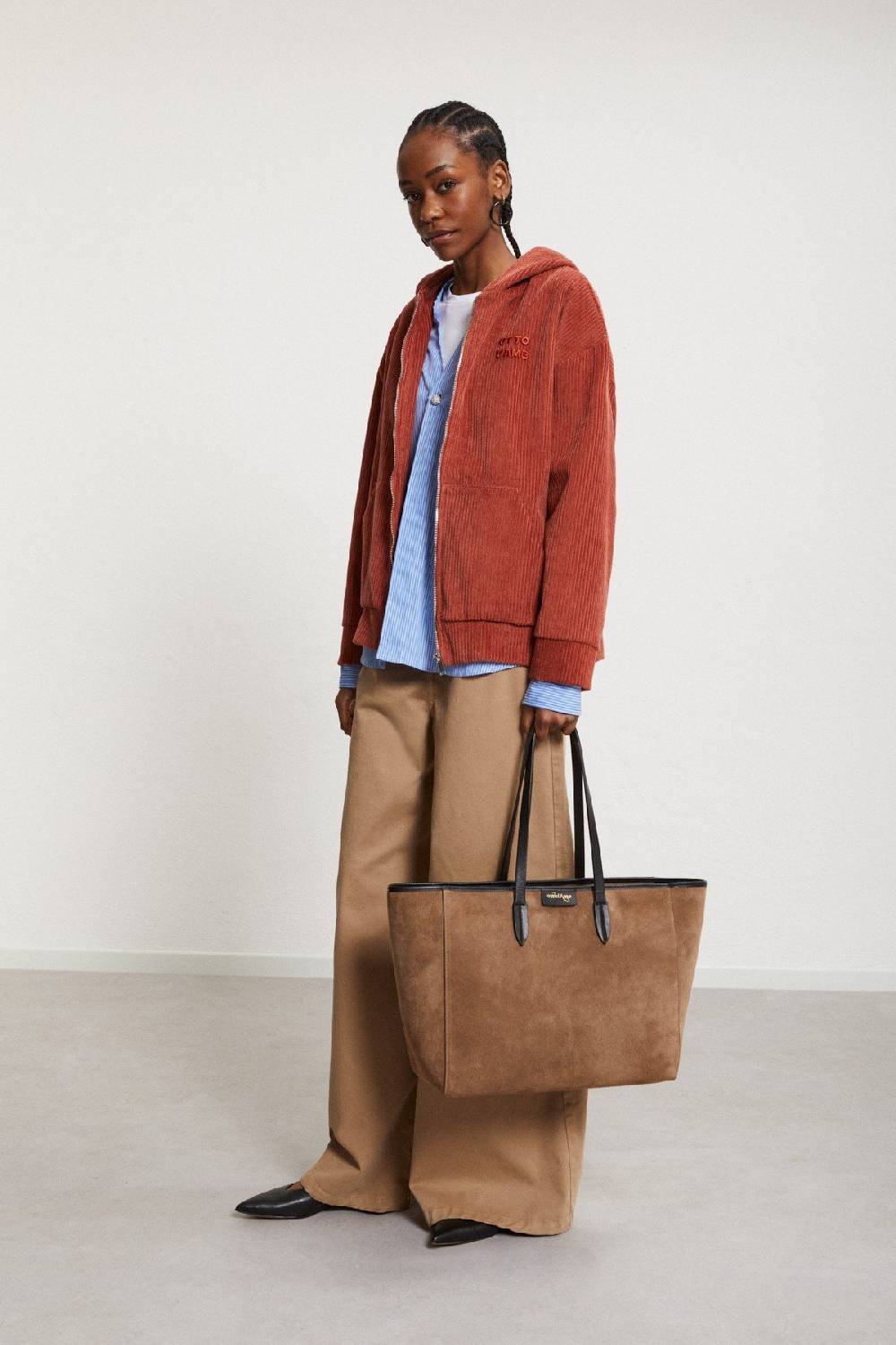 Ottod'Ame Leather Shopping Bag