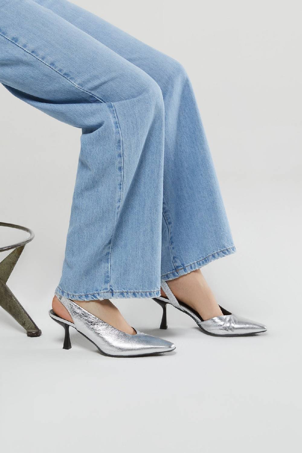 Ottod'Ame Leather Slingback