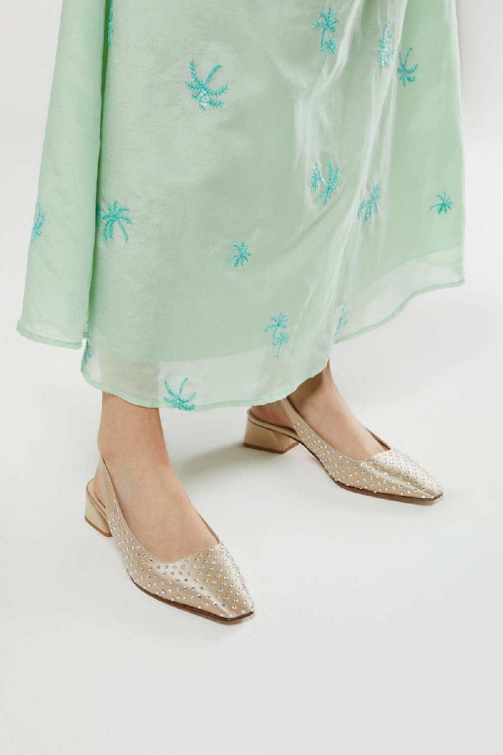 Ottod'Ame Leather Slingback