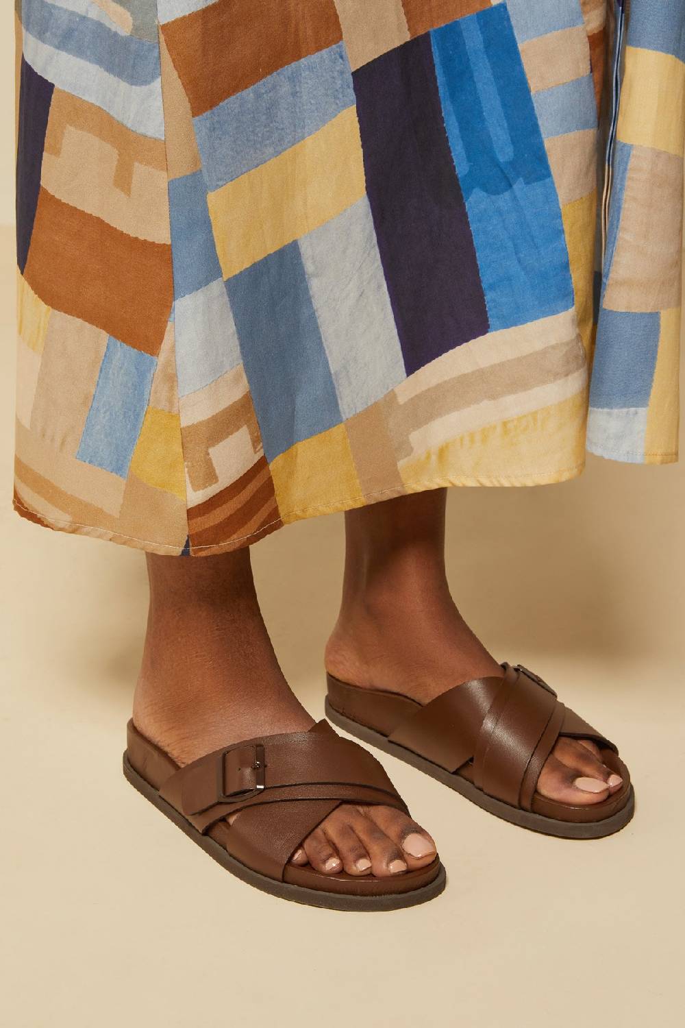 Ottod'Ame Leather Slippers