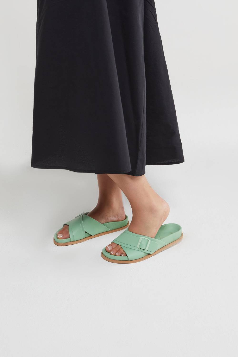 Ottod'Ame Leather Slippers