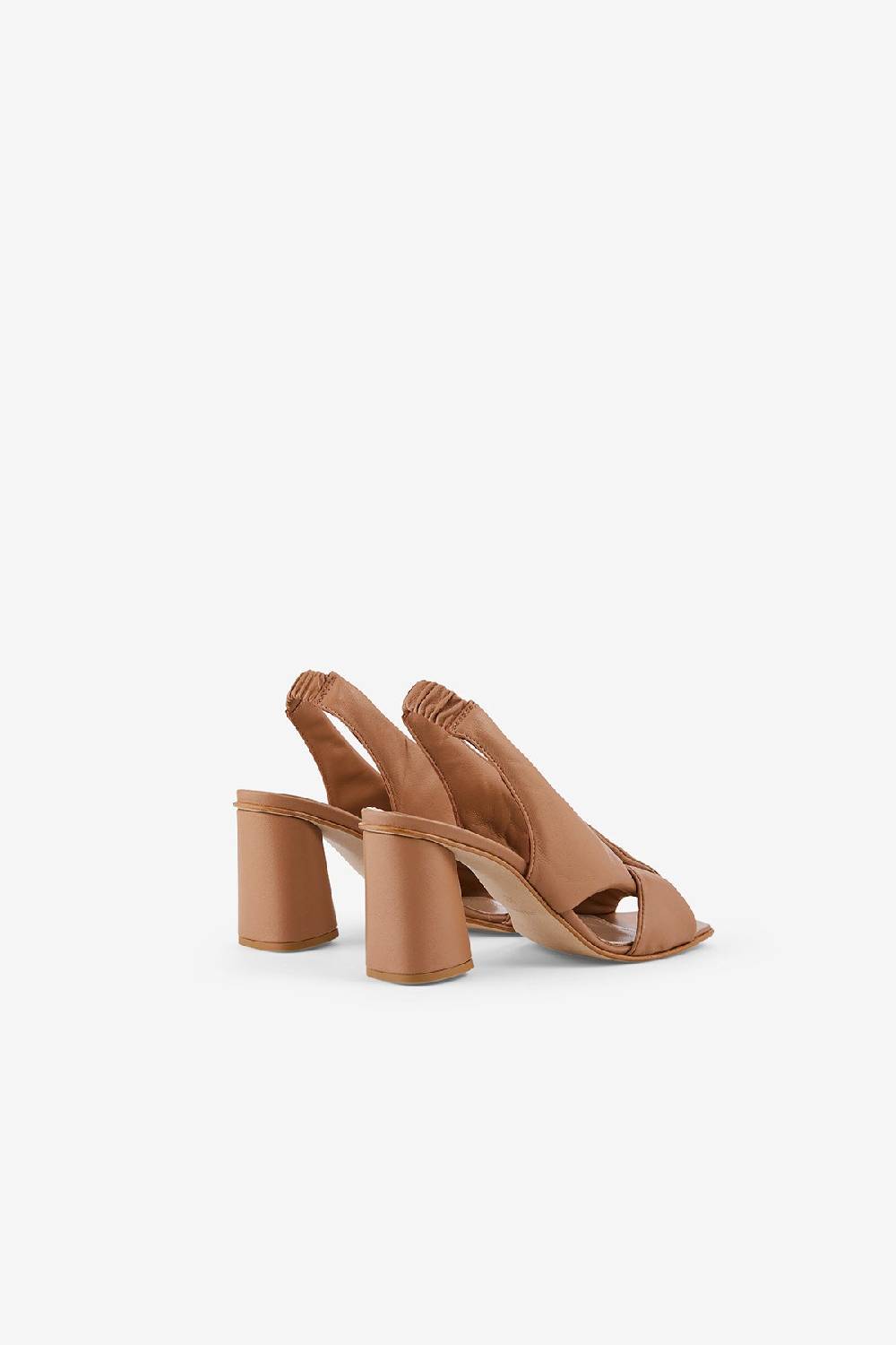 Ottod'Ame Leather Square Toe Sandals