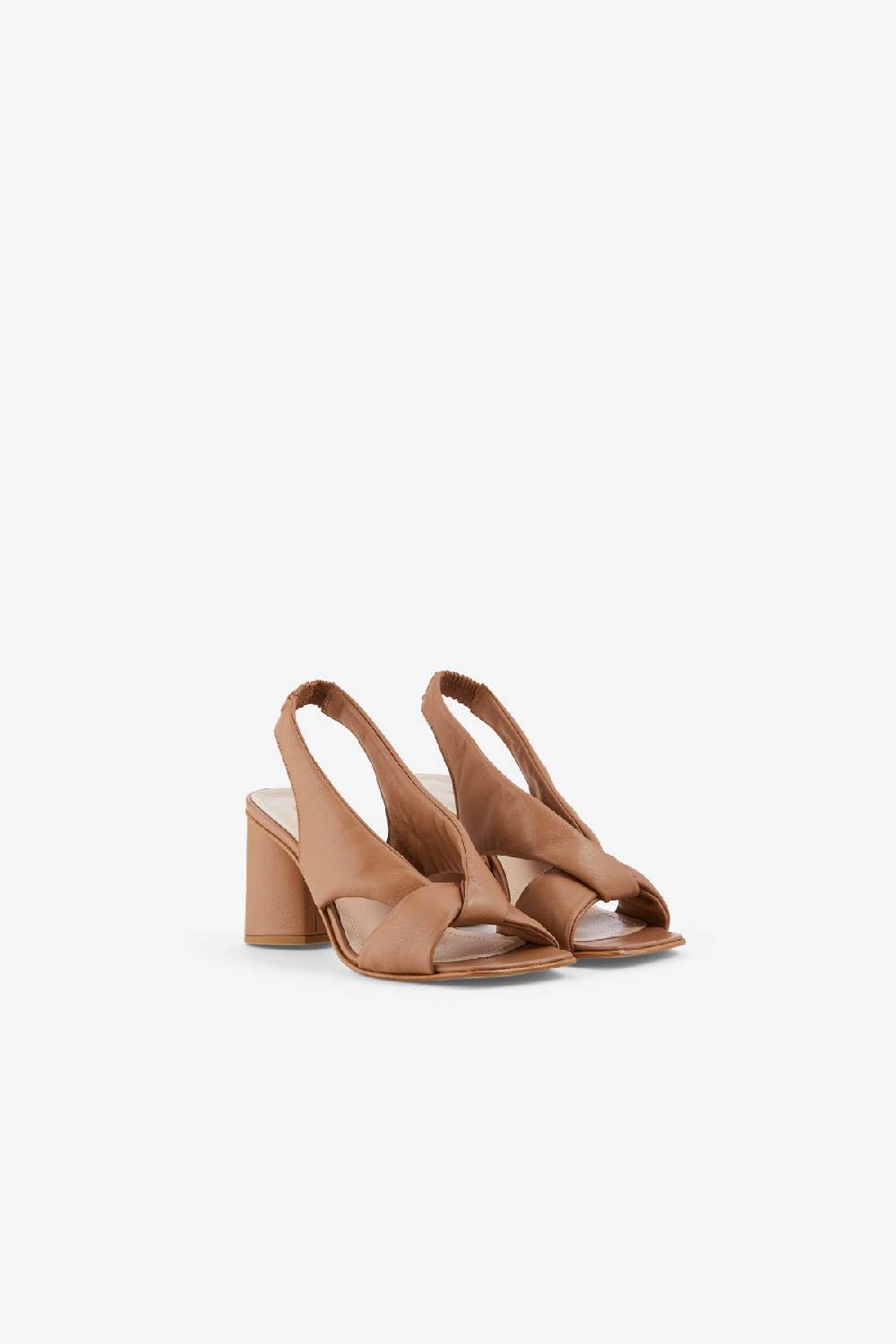 ottod'Ame Leather square toe sandals