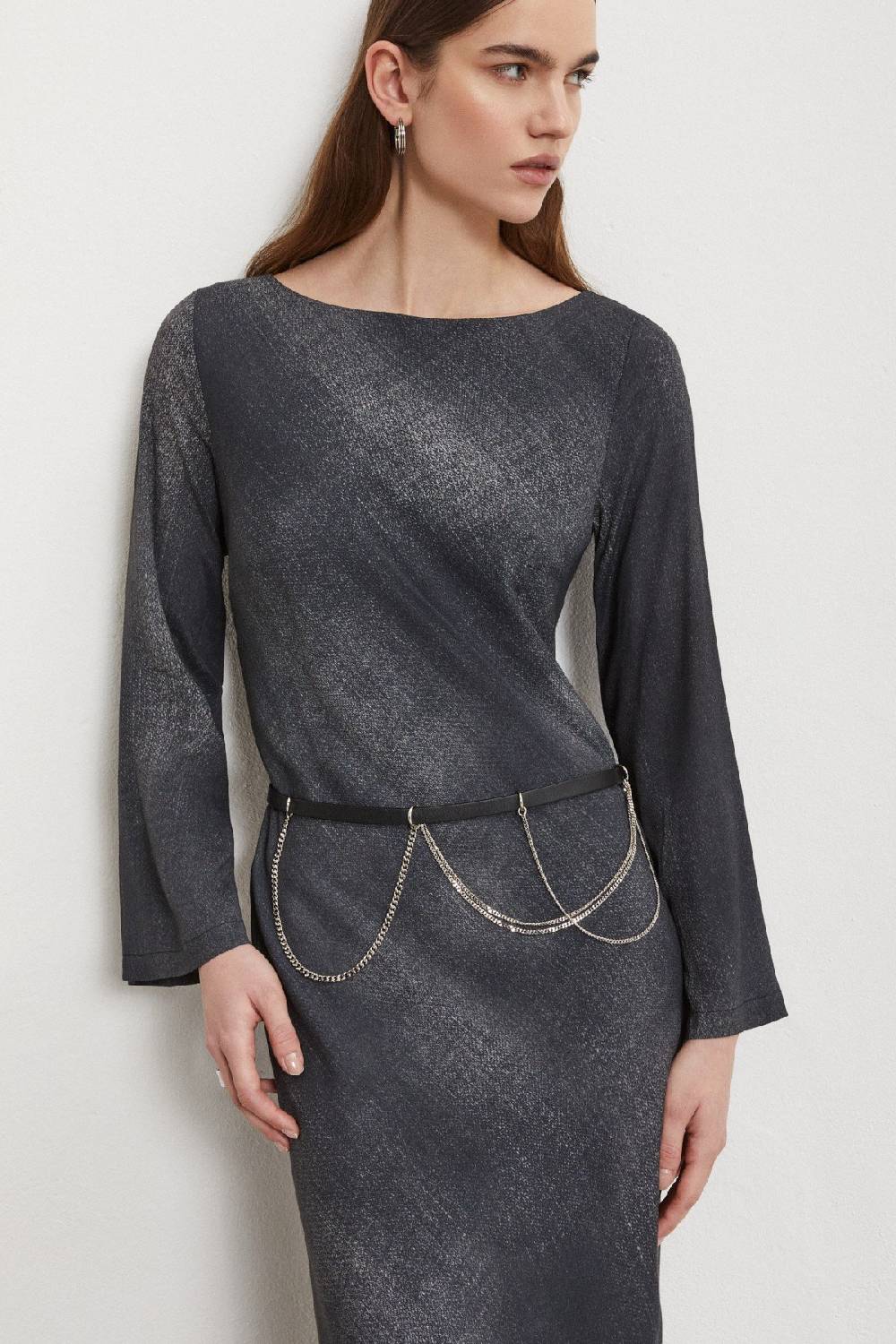 Ottod'Ame Leather Thin Belt