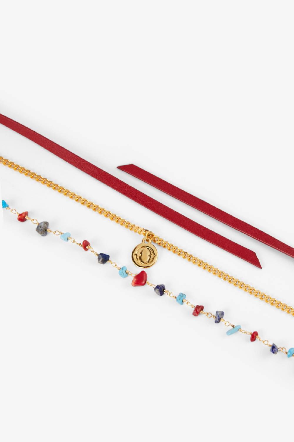 Ottod'Ame Leather Thin Belt