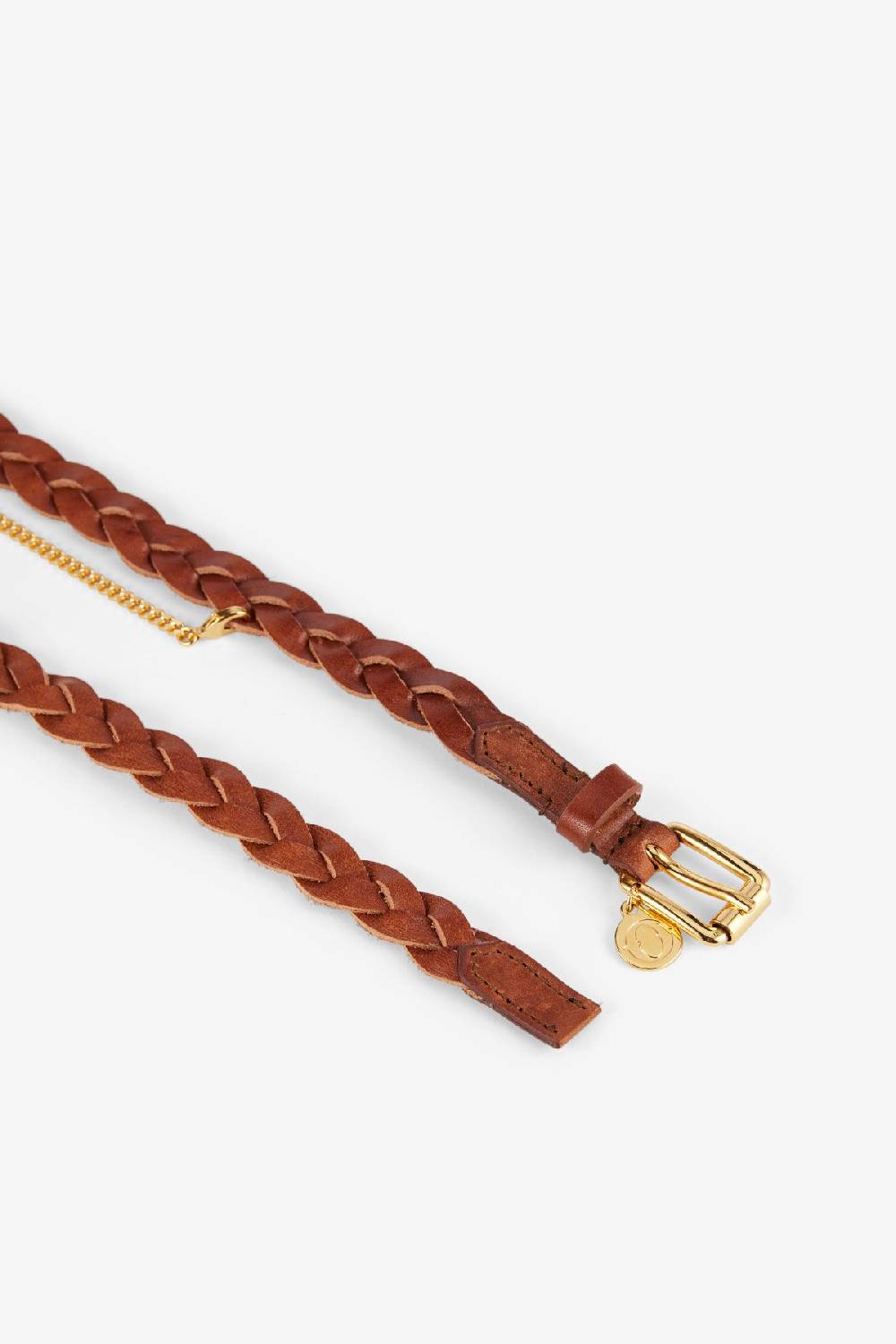 Ottod'Ame Leather Thin Belt