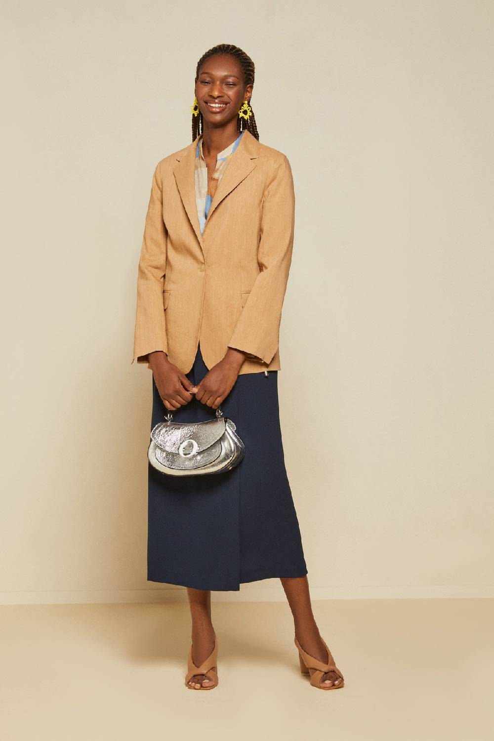 Ottod'Ame Linen Blend Jacket