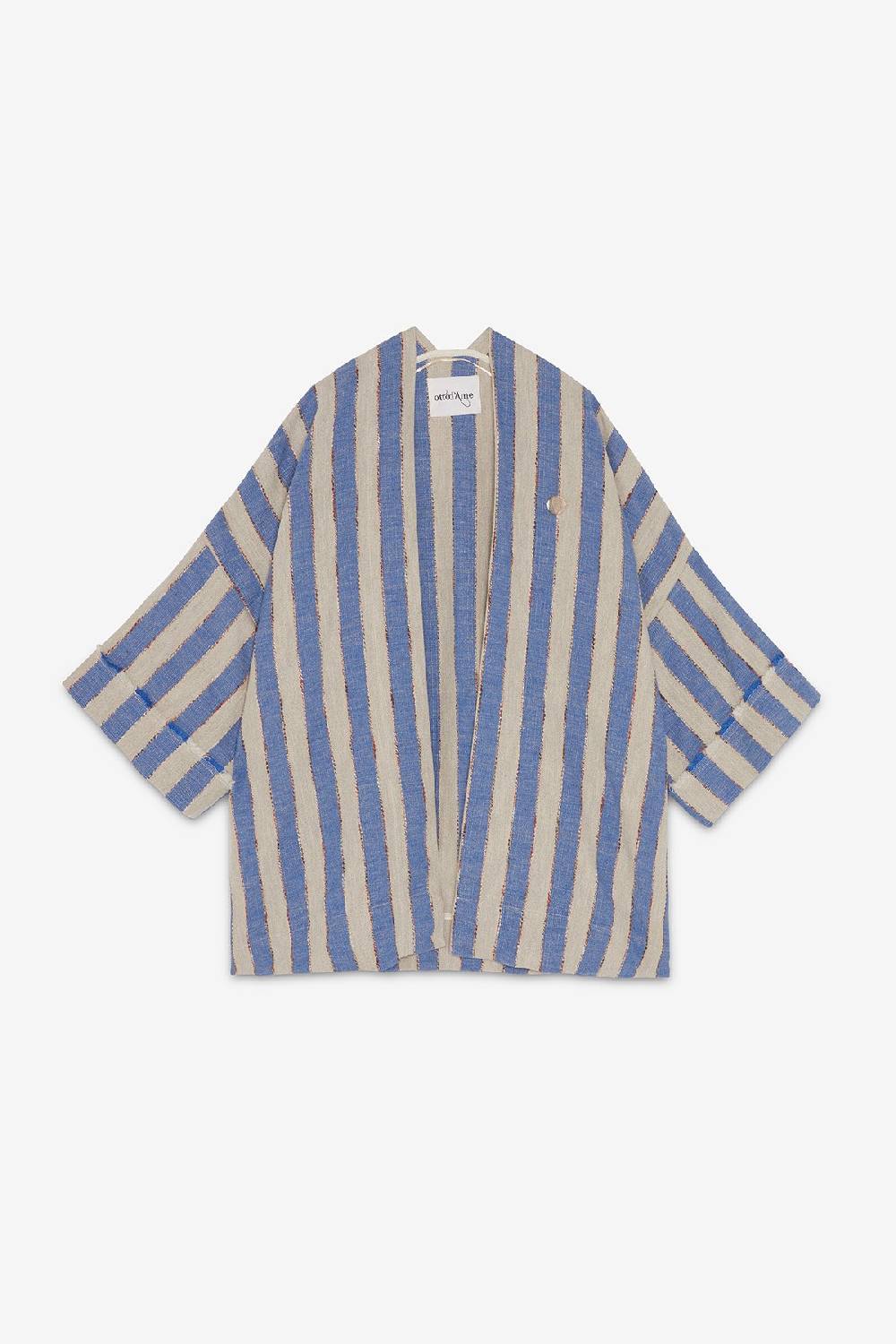 Ottod'Ame Linen Blend Oversized Jacket