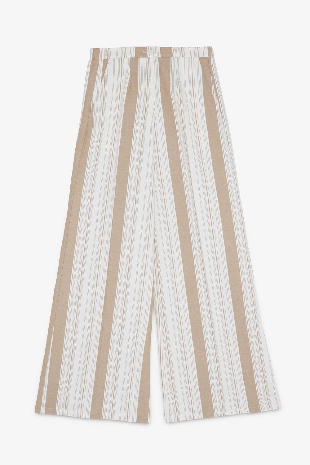 Ottod'Ame Linen Blend Palazzo Trousers