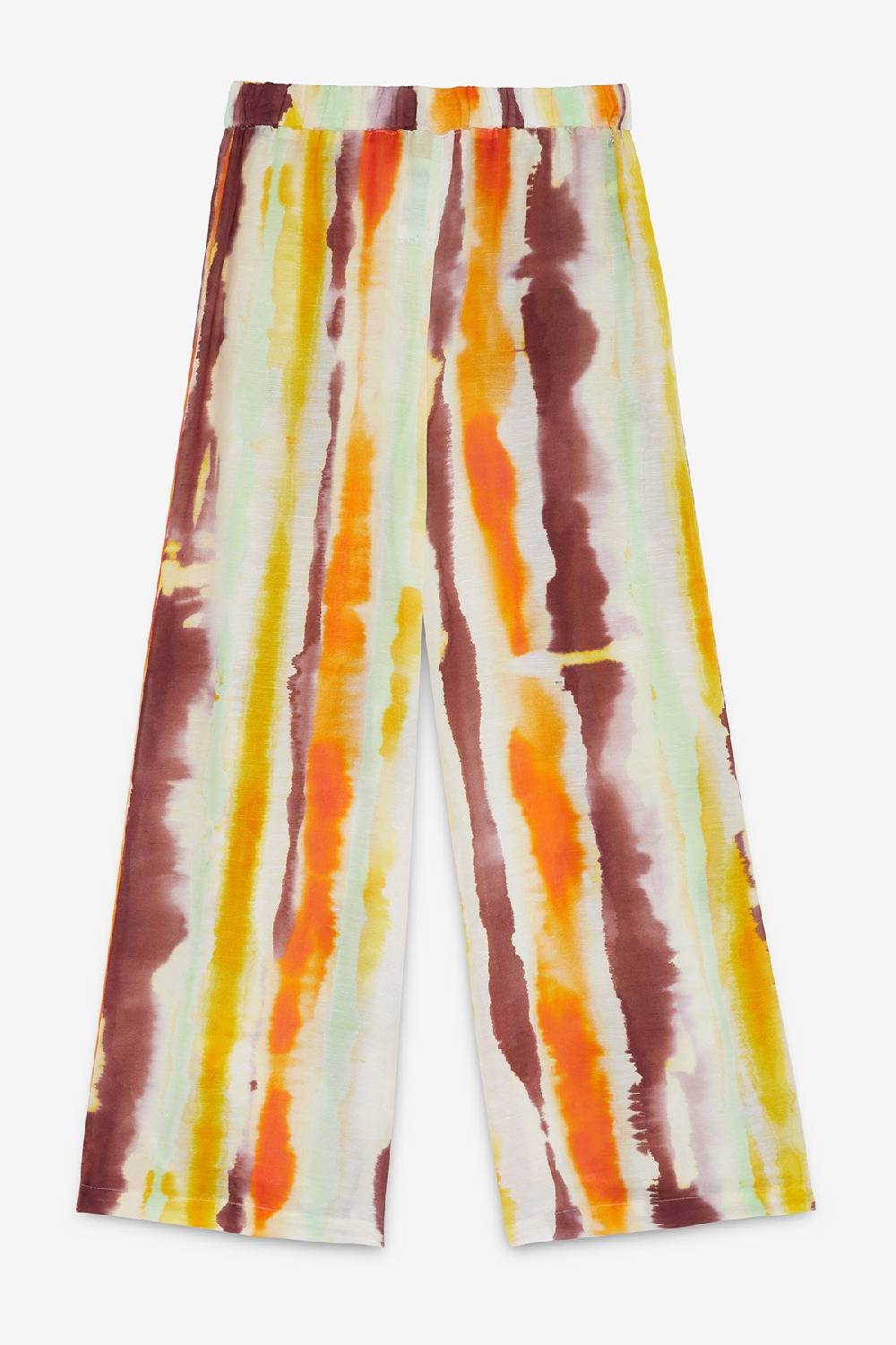 Ottod'Ame Linen Blend Palazzo Trousers