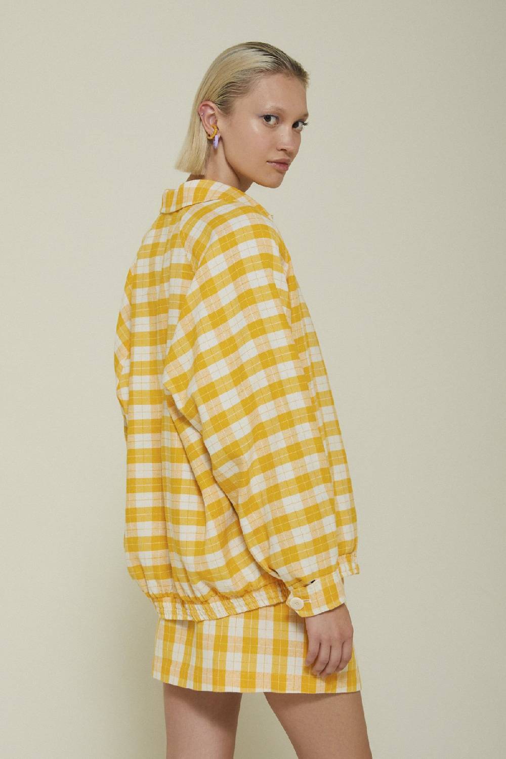 Ottod'Ame Linen Blend Shirt Jacket