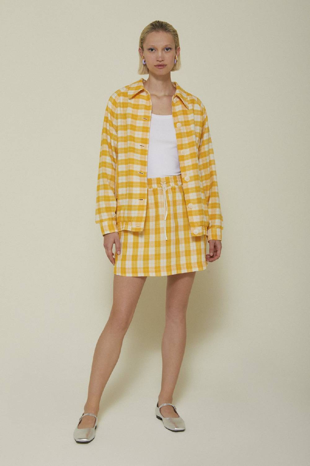 ottod'Ame Linen blend shirt jacket