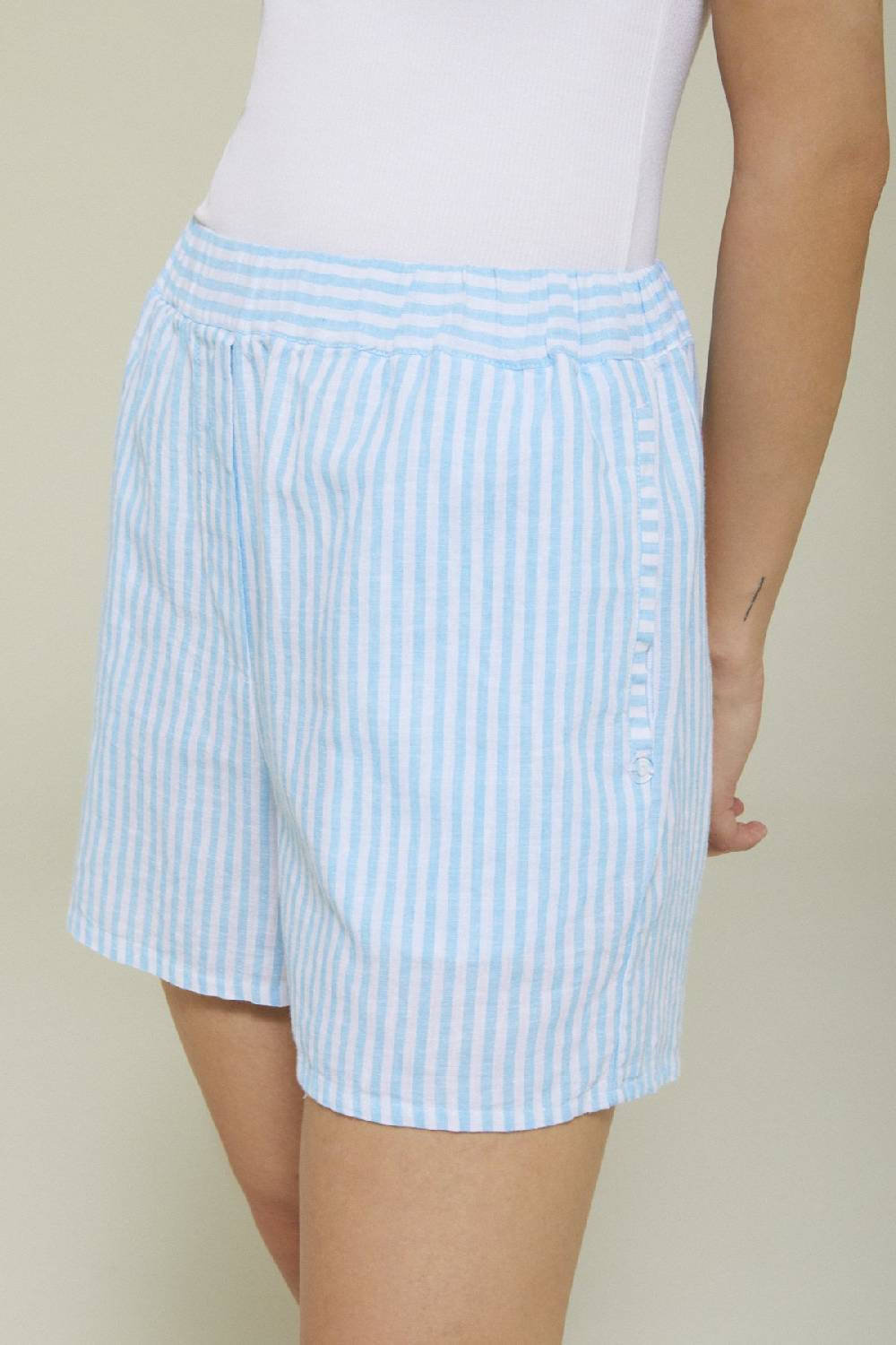 Ottod'Ame Linen Blend Shorts