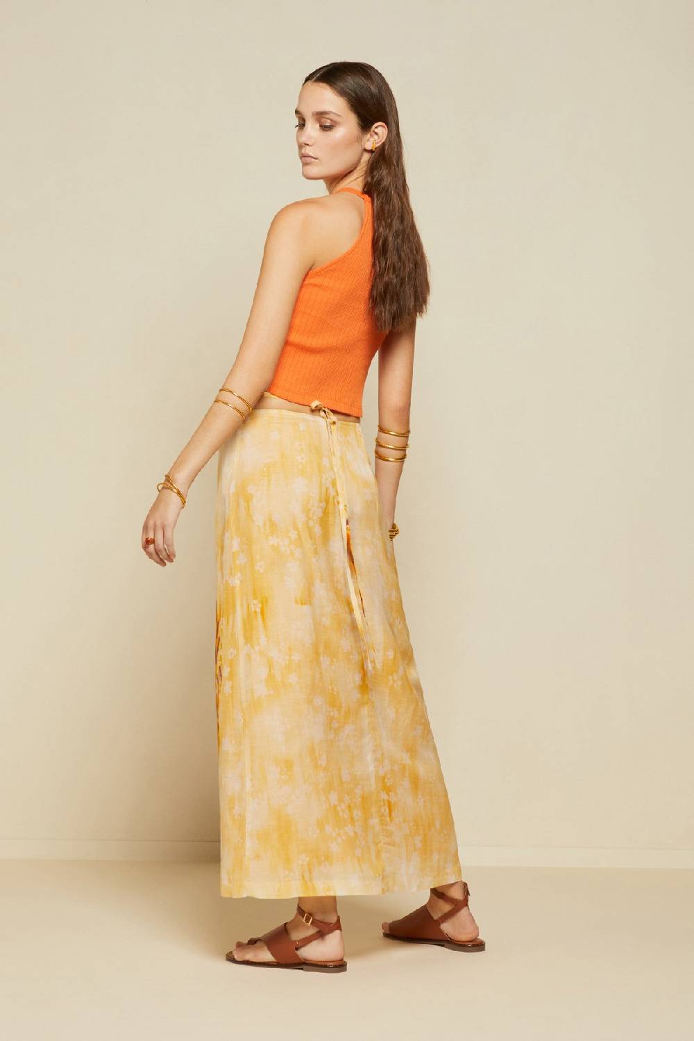 Ottod'Ame LInen Blend Skirt