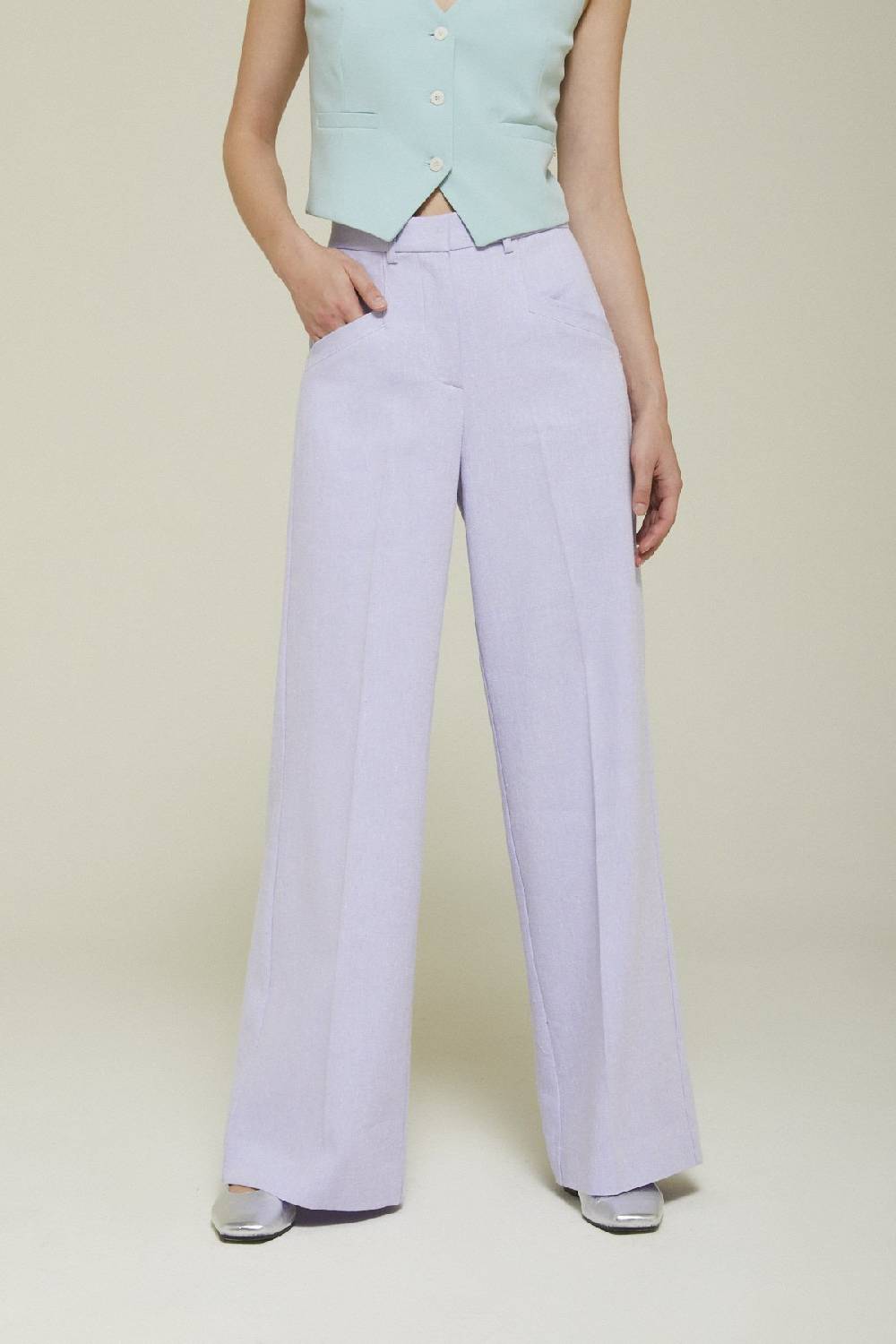 Ottod'Ame Linen Blend Trousers