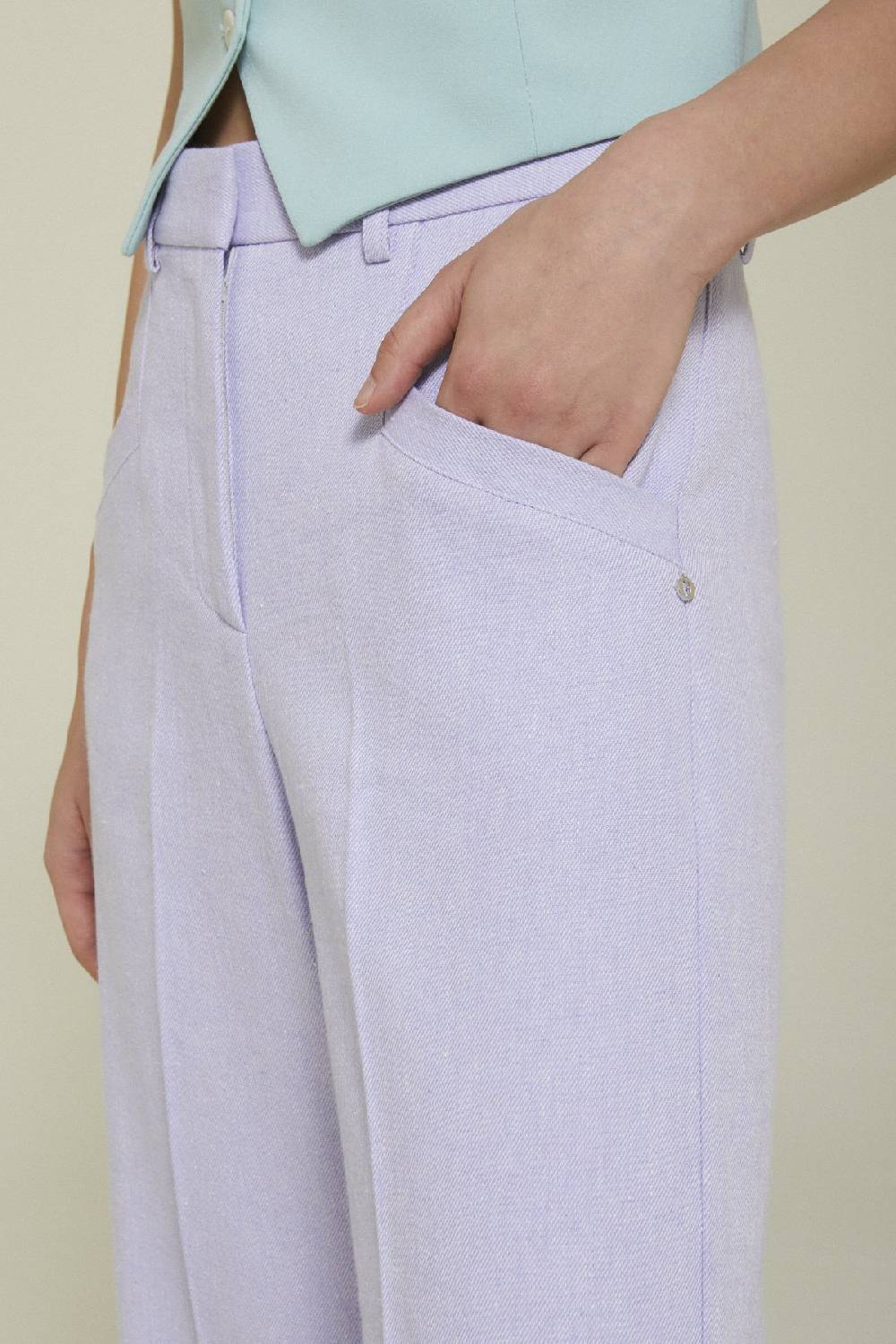 Ottod'Ame Linen Blend Trousers