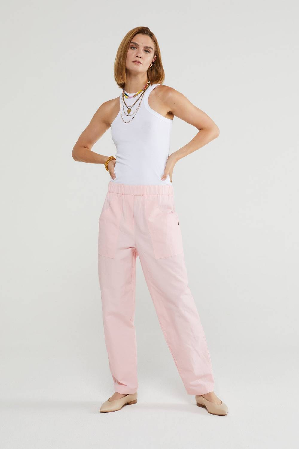 Ottod'Ame Linen Blend Trousers