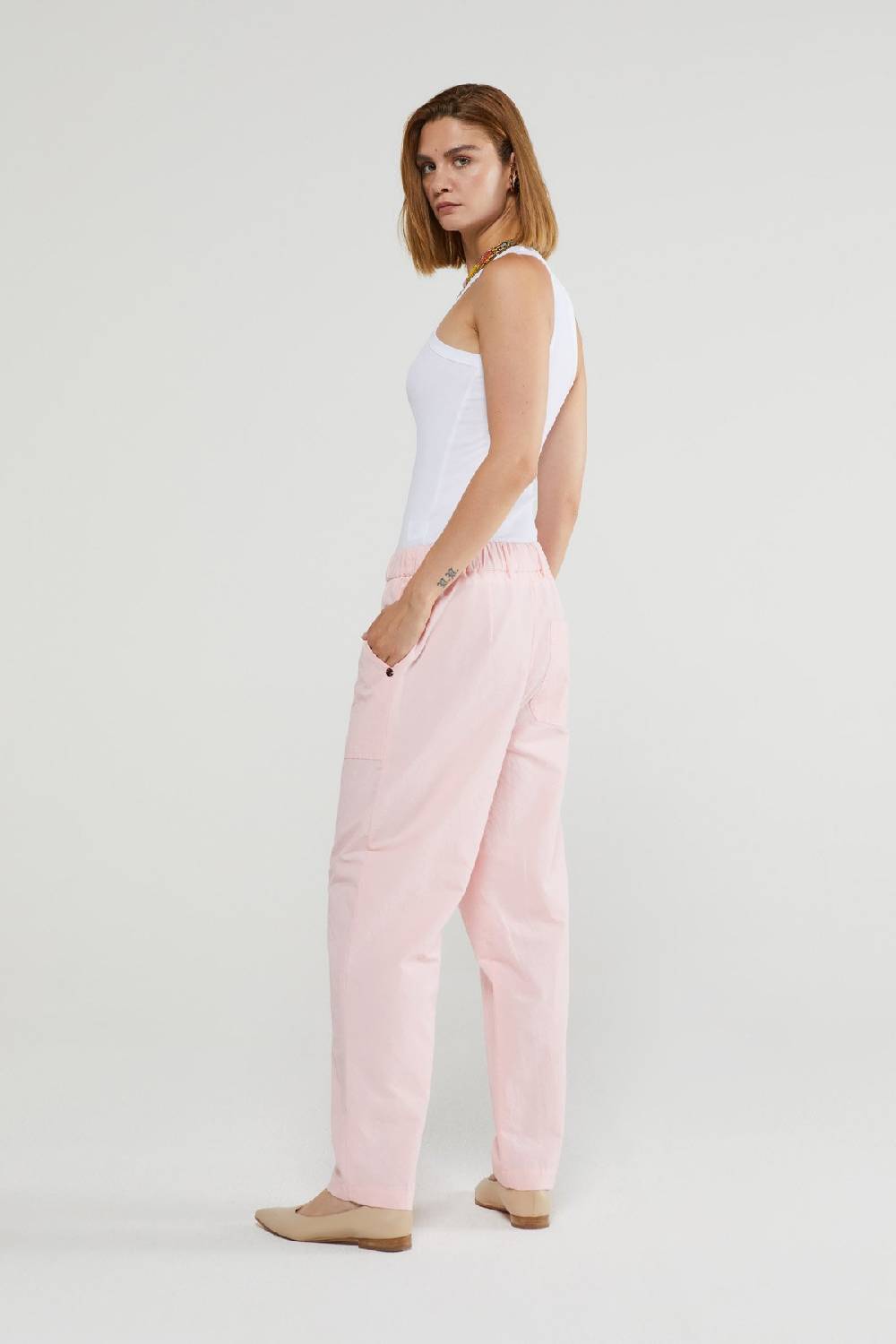 Ottod'Ame Linen Blend Trousers
