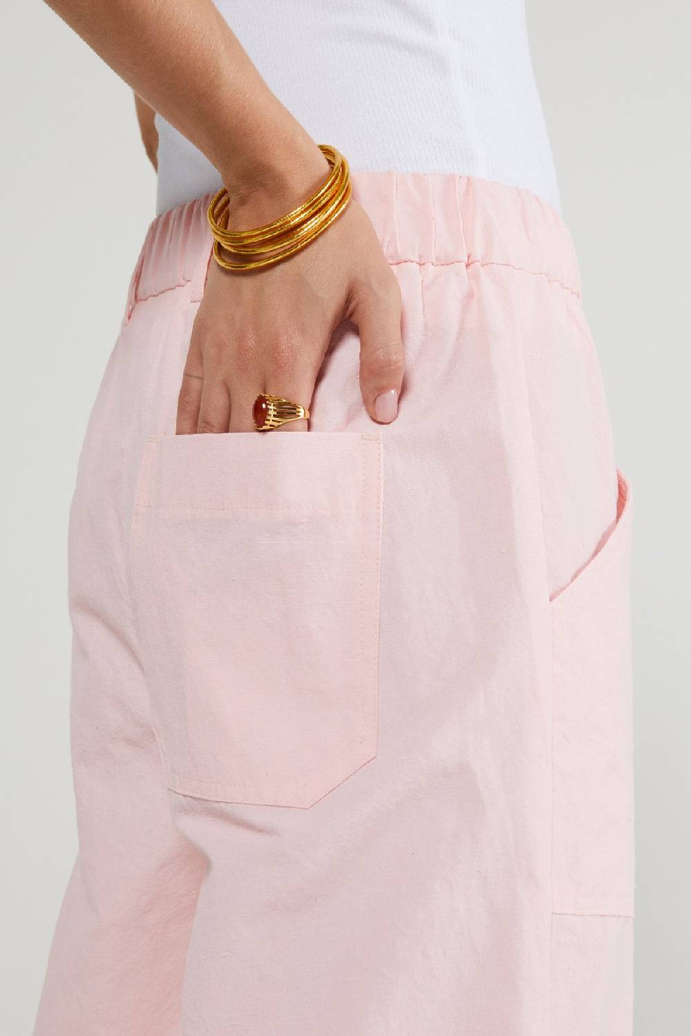 Ottod'Ame Linen Blend Trousers