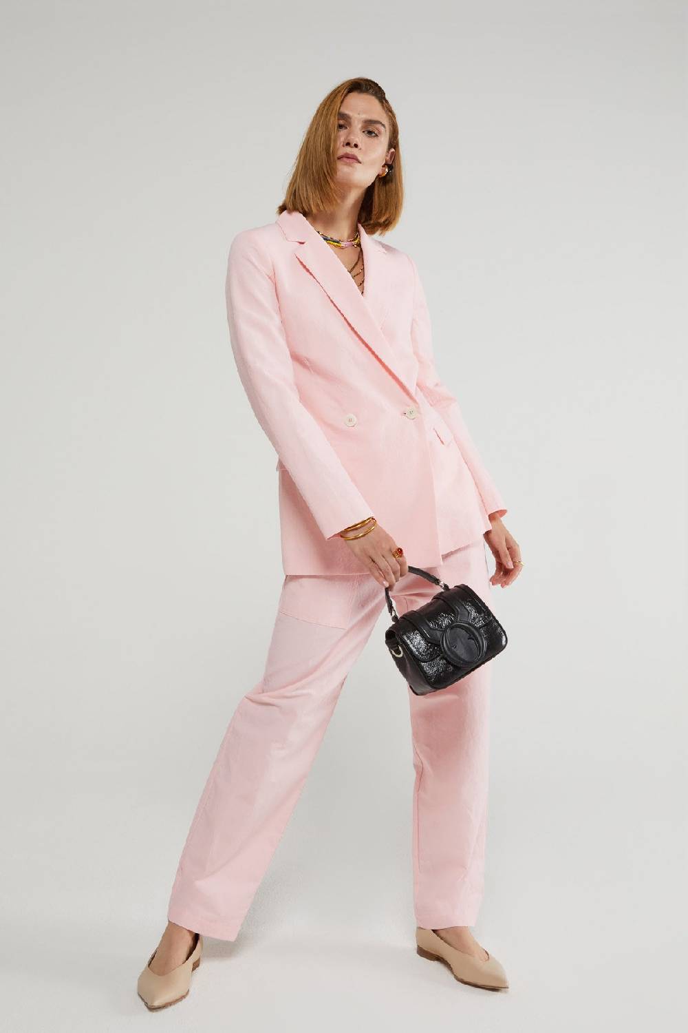 ottod'Ame Linen blend trousers