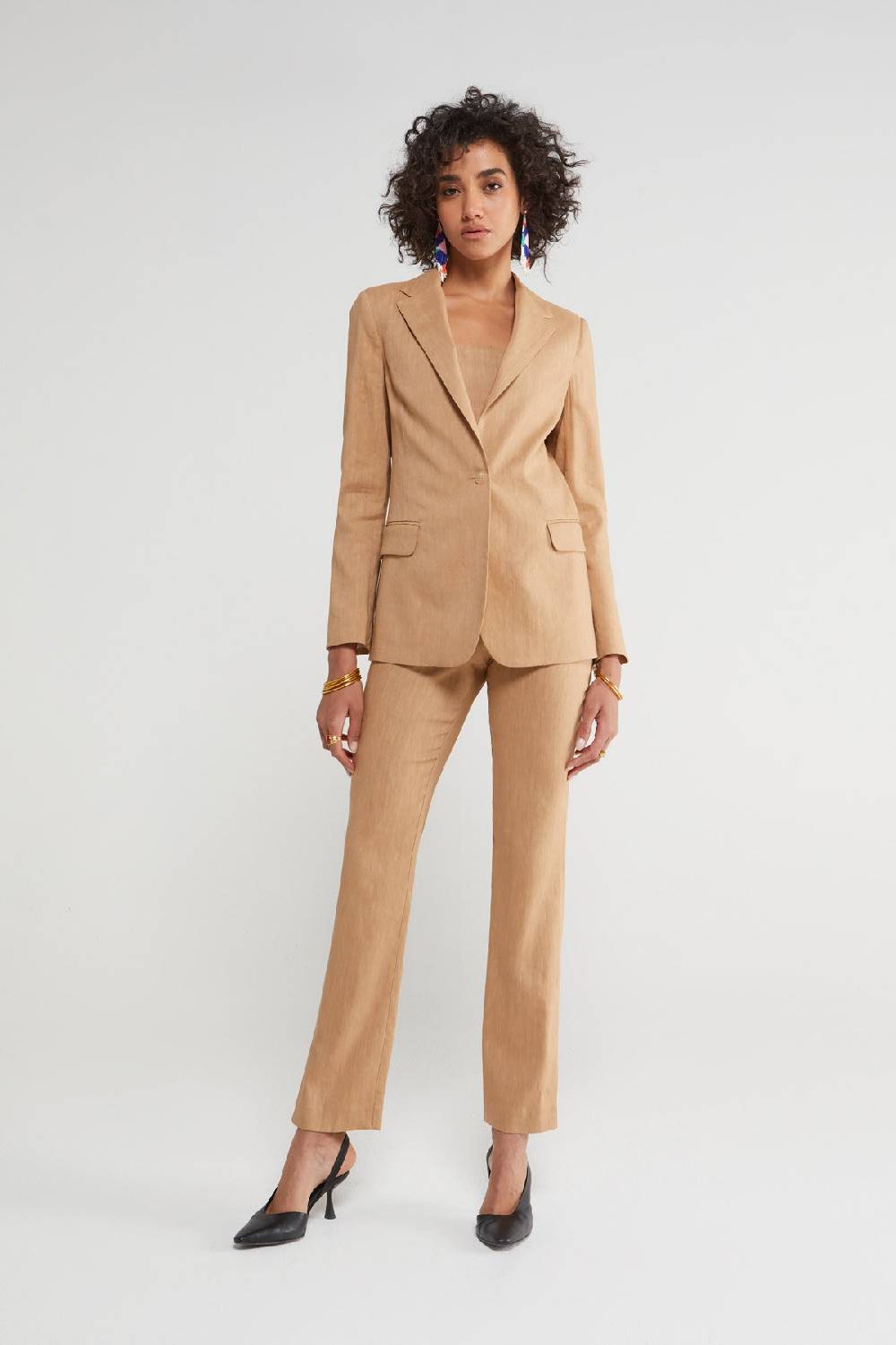 Ottod'Ame Linen Blend Trousers