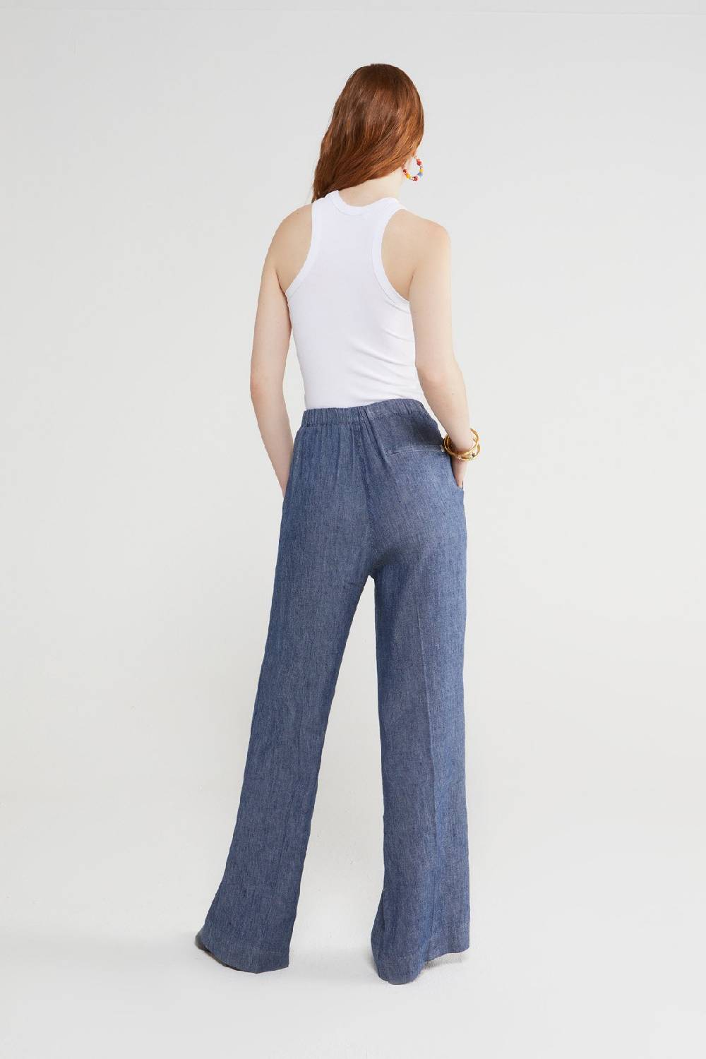 Ottod'Ame Linen Blend Trousers