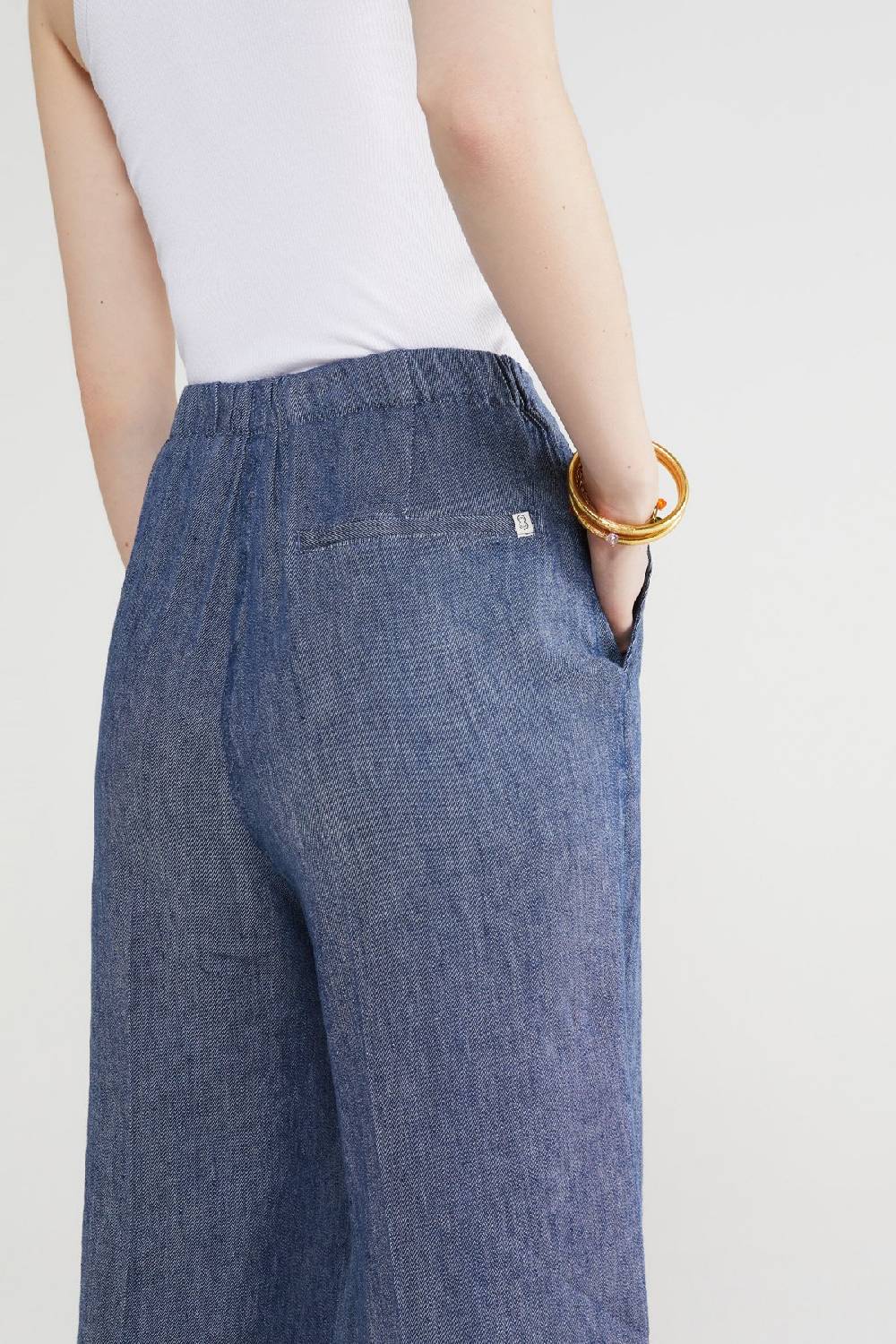 Ottod'Ame Linen Blend Trousers