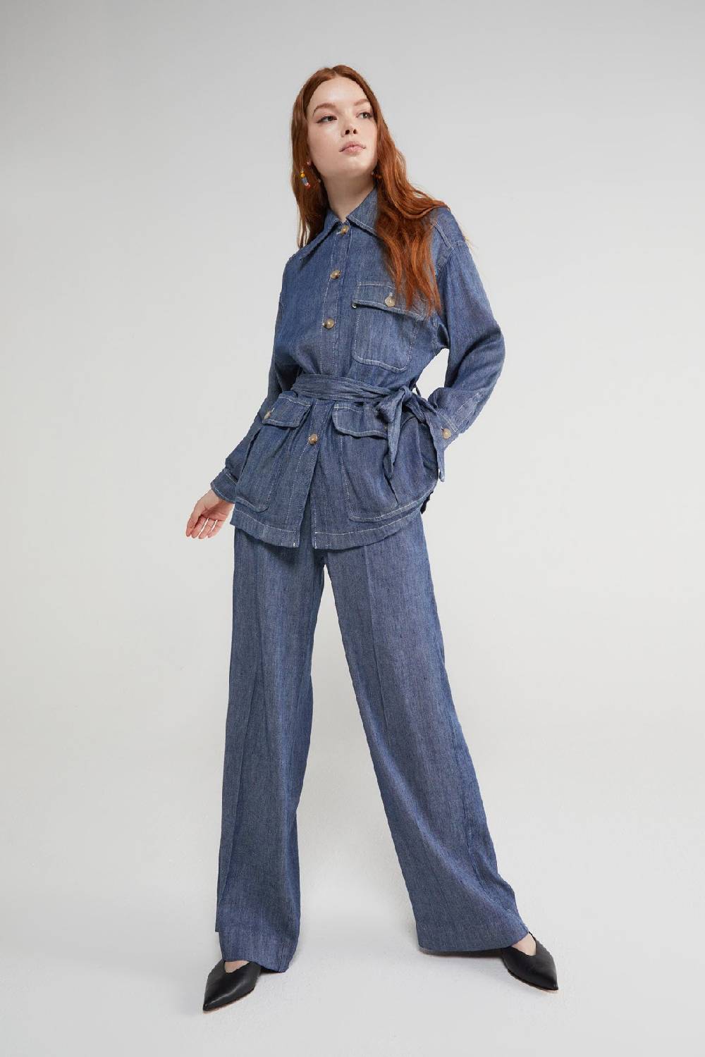 Ottod'Ame Linen Blend Trousers