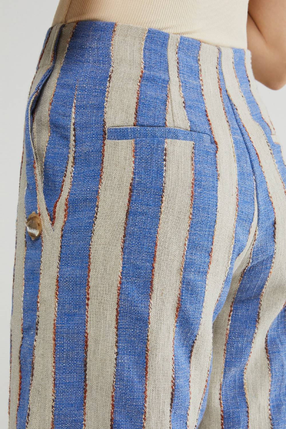 Ottod'Ame Linen Blend Trousers