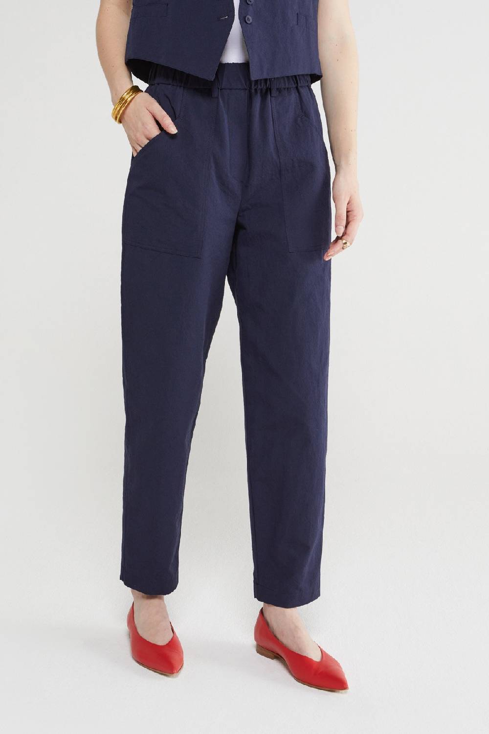 Ottod'Ame Linen Blend Trousers