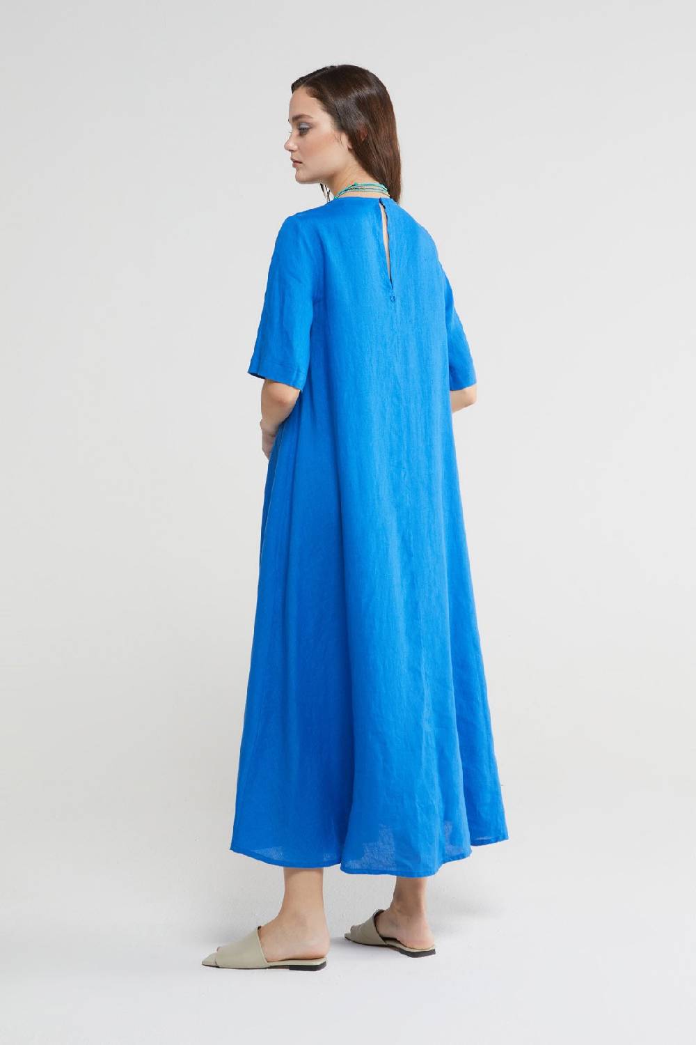 Ottod'Ame Linen Long Dress