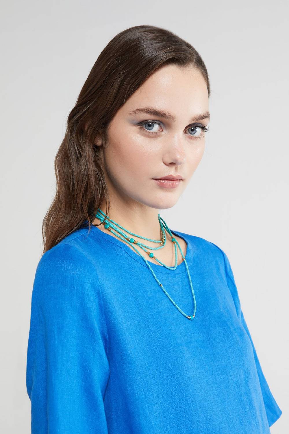 Ottod'Ame Linen Long Dress