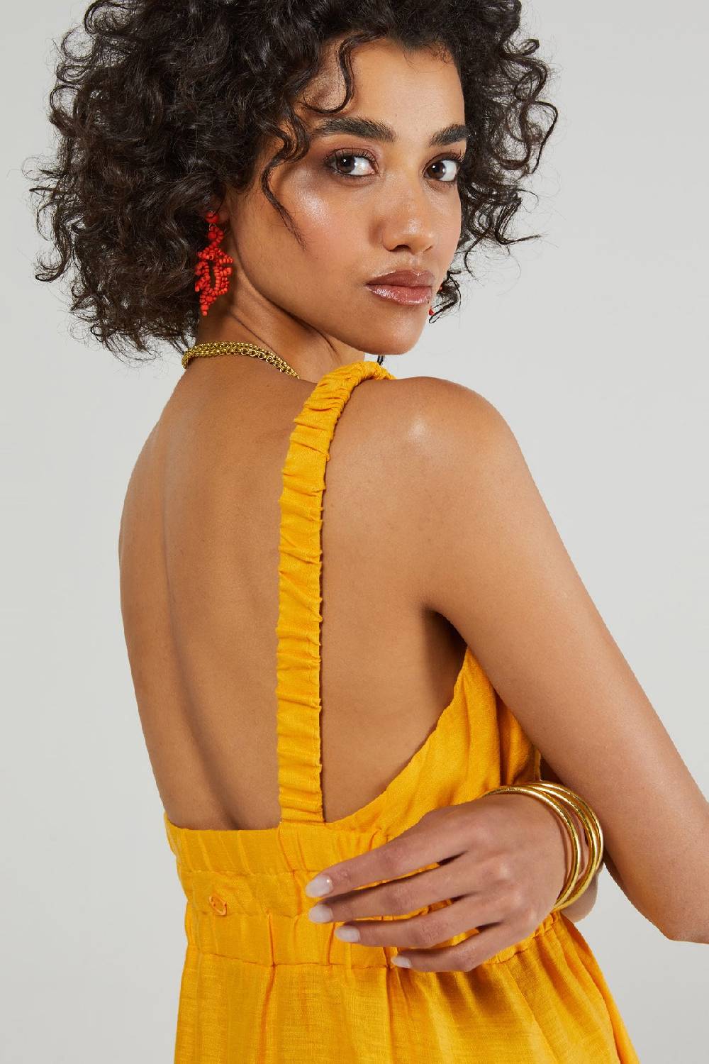 Ottod'Ame Linen Long Dress