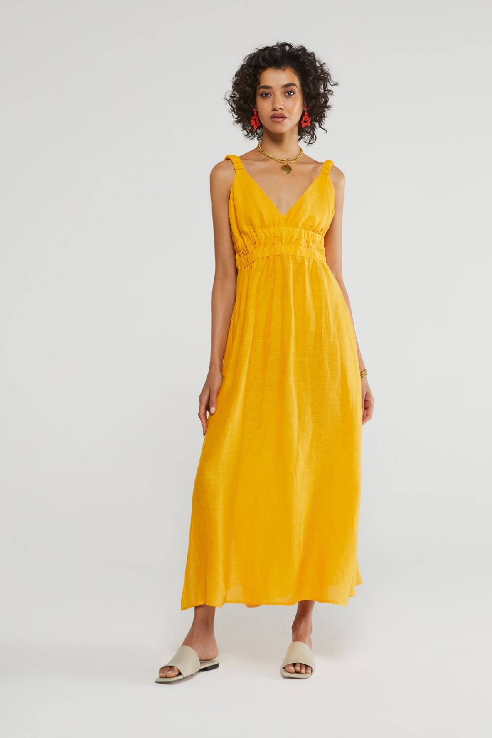 ottod'Ame Linen long dress