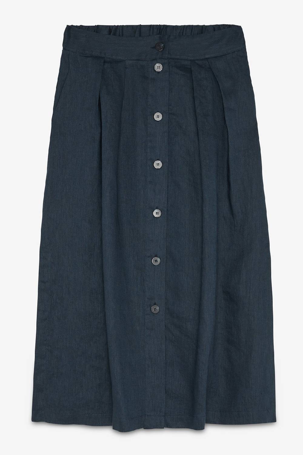 Ottod'Ame Linen Long Skirt
