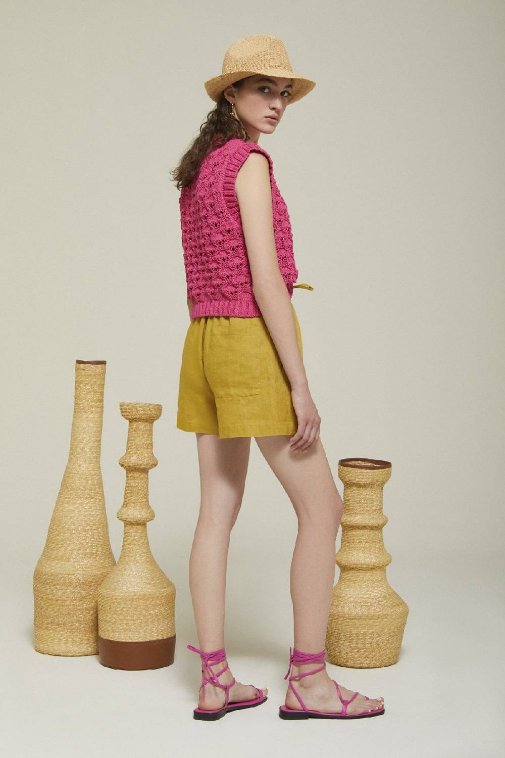 Ottod'Ame Linen Shorts